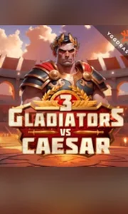 3 Gladiators vs Caesar